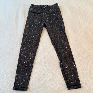 WITH x Peloton reversible galaxy/diamond leggings-Large